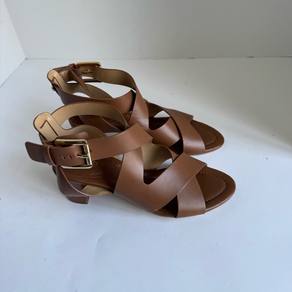 MICHAEL Michael Kors Maribella Brown Sandal Size 6.5 - Picture 7 of 15